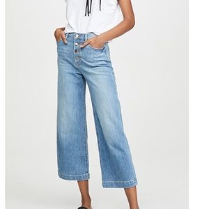 NWT. Frame denim Ali wise crop jeans